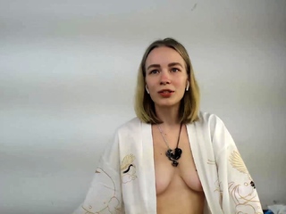 Blonde babe scarlet solo webcam